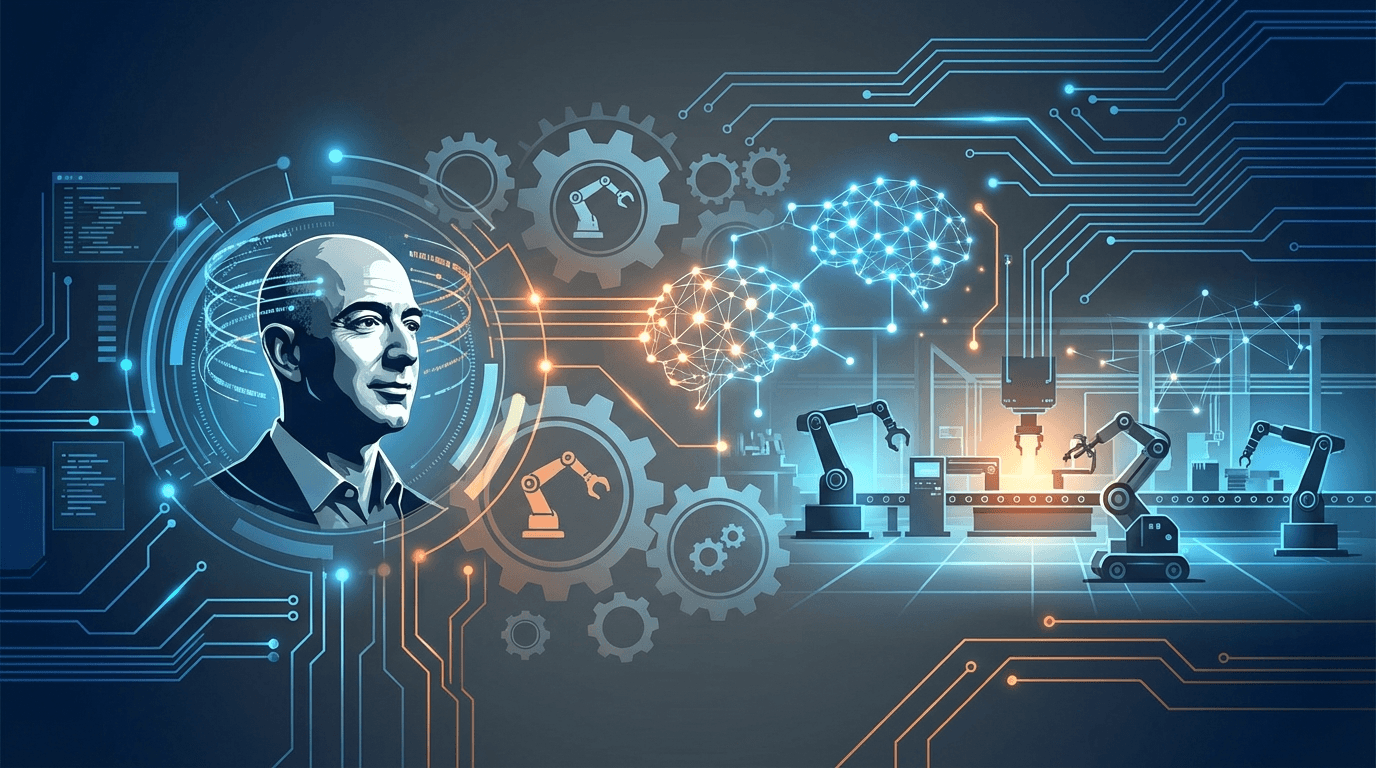 Jeff Bezos Seeks $100 Billion to Buy and Transform Manufacturing with AI via Project Prometheus