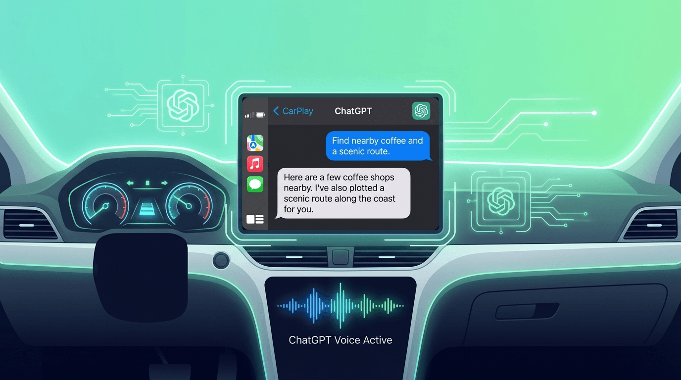 ChatGPT Arrives on Apple CarPlay: Hands-Free Voice AI for Drivers