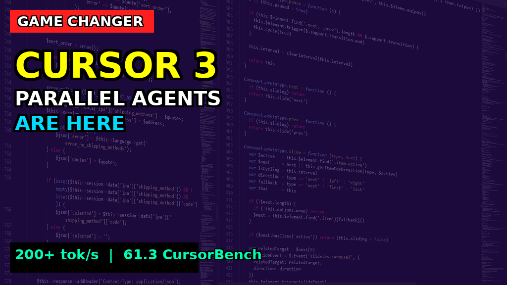 Cursor 3 Launch: Parallel Agents Window Redefines AI-Native Code Editing