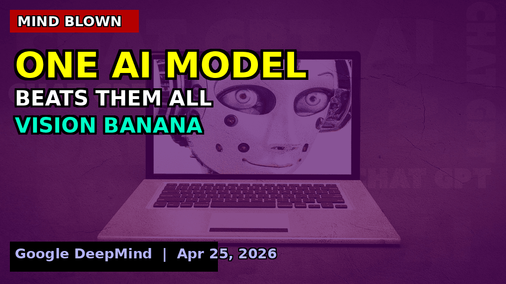 Google DeepMind Vision Banana: One Model Beats Five Specialized Vision AI Systems