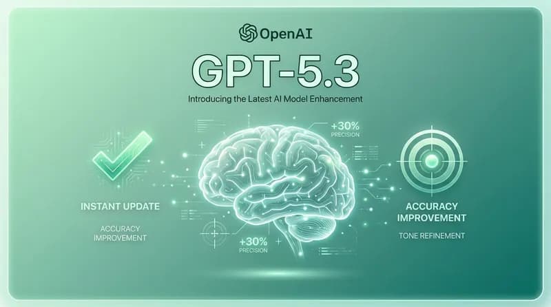 GPT-5.3 Instant: OpenAI Cuts Hallucinations by 26.8% and Drops the 'Cringe'